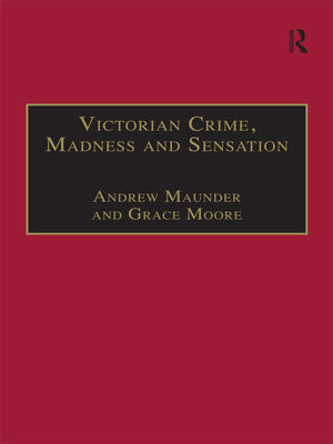 cover image of Victorian Crime, Madness and Sensation